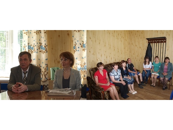 Глава Мининформполитики Чувашии посетила редакции Аликовской и Красночетайской районных газет