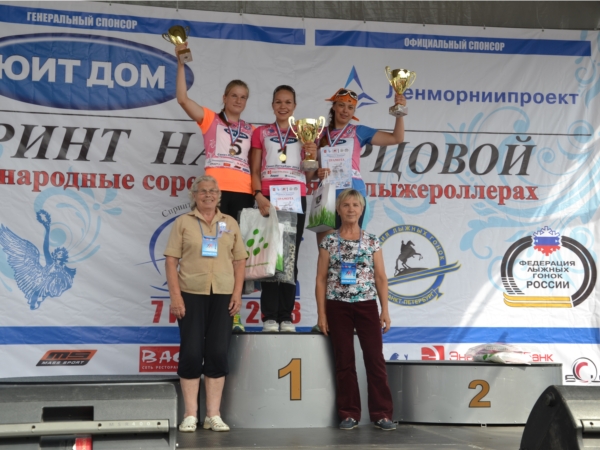 Канашская спортсменка- победительница «Лыжного спринта на Дворцовой» в г.Санкт-Петербург