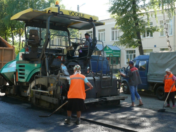 Масштабное дорожное строительство