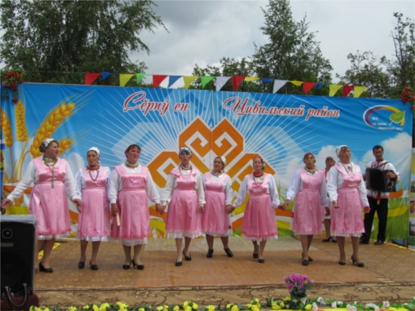 Фольклорные коллективы Шумерлинского района приняли участие в Межрегиональном фестивале дружбы &quot;Истоки Цивиля&quot;