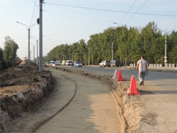 До Дня города участок пр. И. Яковлева у Привокзальной площади будет полностью сдан в эксплуатацию после реконструкции