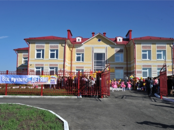Новый детский сад «Шевле» открылся в селе Яльчики
