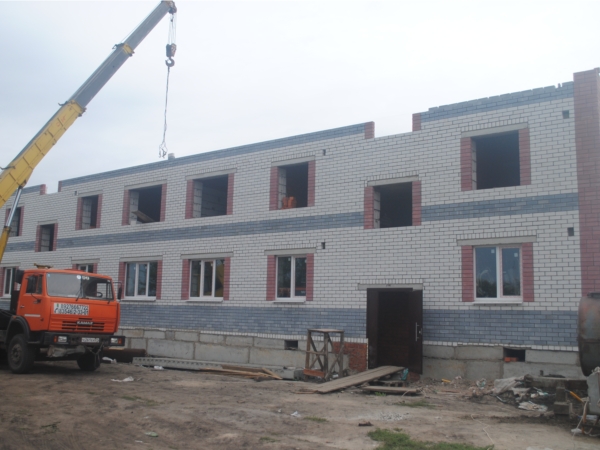 В Шемурше идет строительство нового многоквартирного дома по программе переселения граждан из ветхого жилищного фонда