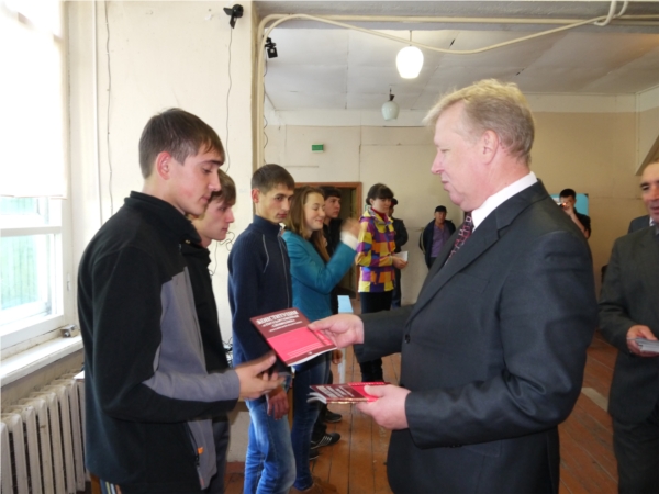 Молодые избиратели Ядринского района активно принимают участие в выборах