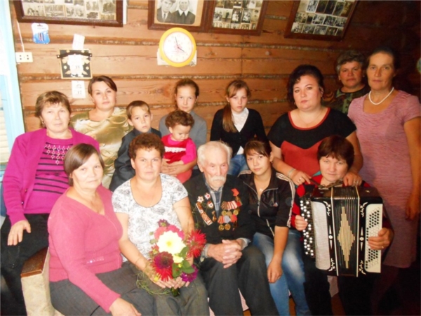С 95-летним юбилеем поздравили участника Великой Отечественной войны И.Никитина