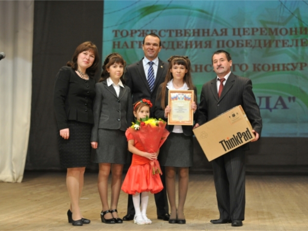 Семья Адюковых из Яльчикского района – победитель республиканского конкурса «Семья года»