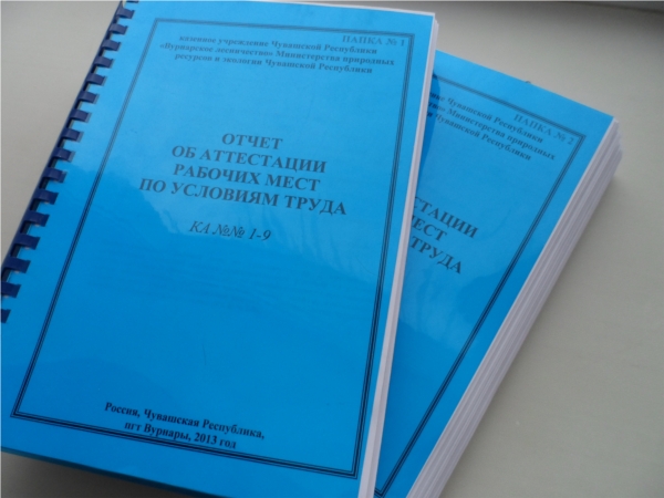 В КУ «Вурнарское лесничество» Минприроды Чувашии прошла аттестация рабочих мест