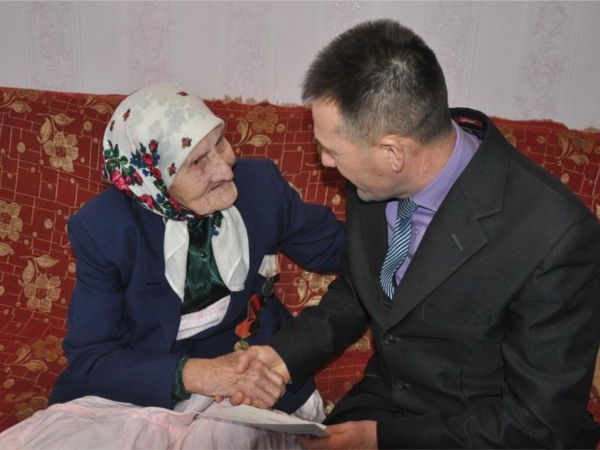 Жительница д.Старое Ахпердино отметила 90 летие