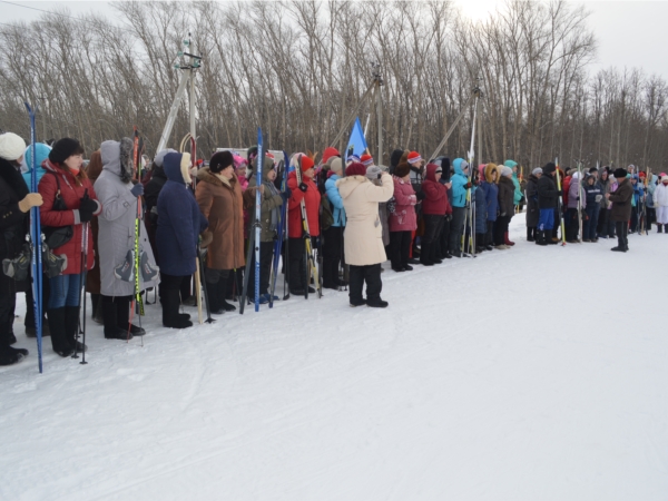В Красноармейском районе состоялась массовая лыжная гонка «Лыжня России – 2014»
