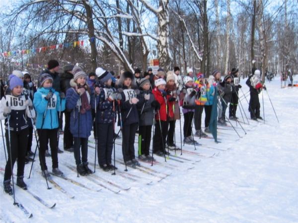 Лыжня зовёт: лыжные гонки в зачёт месячника оборонно-массовой и спортивной работы