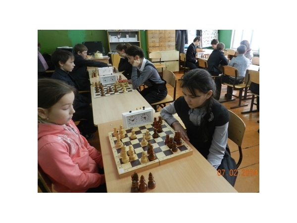 Матчевая встреча юных шахматистов в честь открытия XXII Зимних Олимпийских игр в Сочи