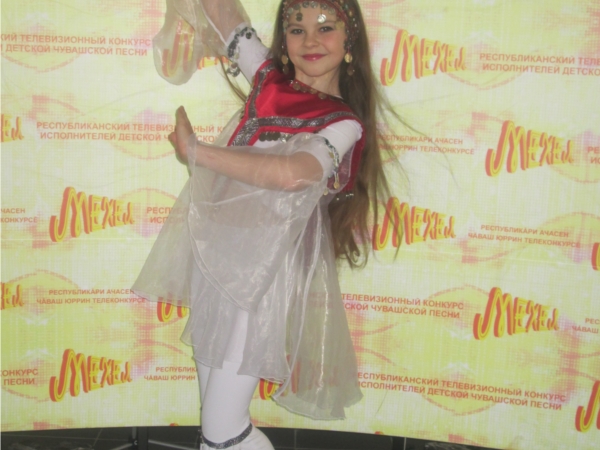 Александра Афошина - победитель I тура VIII Республиканского телевизионного конкурса «Мехел»