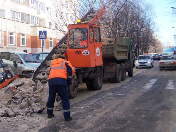 Зимний сезон для дорожников продолжается