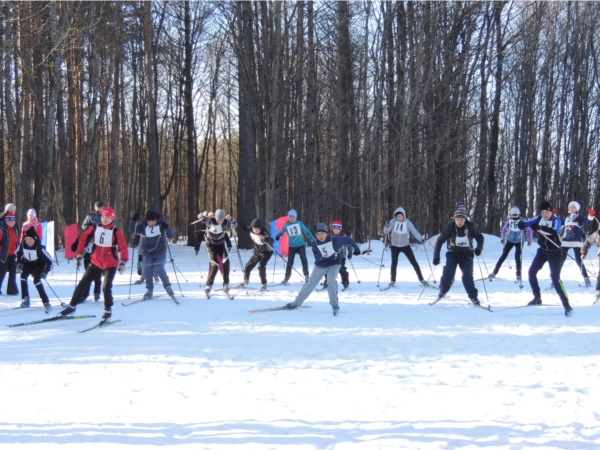 В Красночетайском районе состоялось открытое первенство по лыжным гонкам