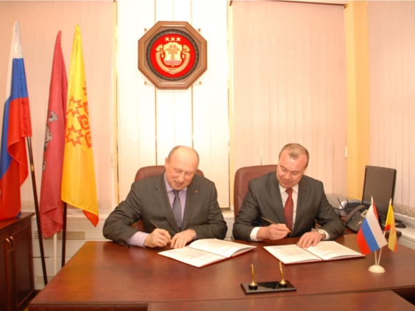 Подписано Соглашение о сотрудничестве между Полпредством Чувашии и Московским домом национальностей