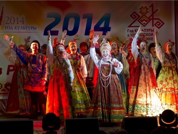 «Все мы – россияне!» - под таким девизом в Козловском районе прошел Всероссийский фестиваль «Песни России»