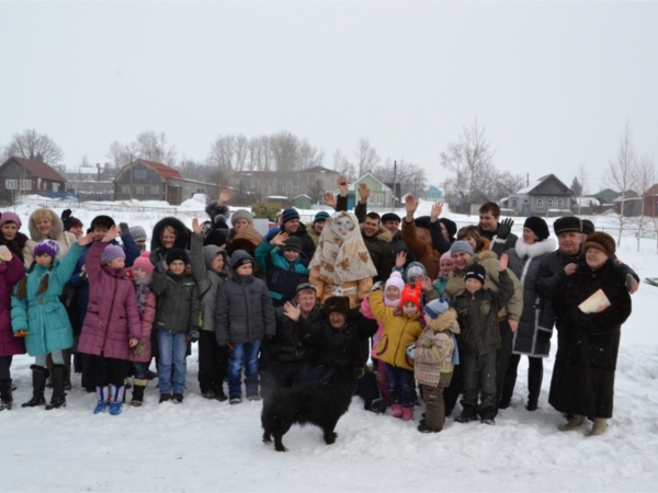 Жители Алатырского района отметили проводы зимы широкой Масленицей
