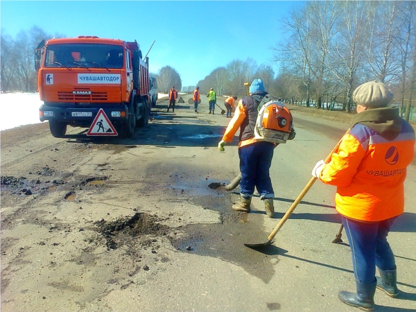 Отремонтировано более 3570 квадратных метров региональных и межмуниципальных автодорог