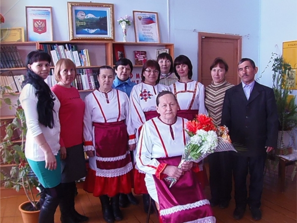 Год культуры: Вечер- портрет «Душой предана культуре» в Малотаябинской сельской библиотеке