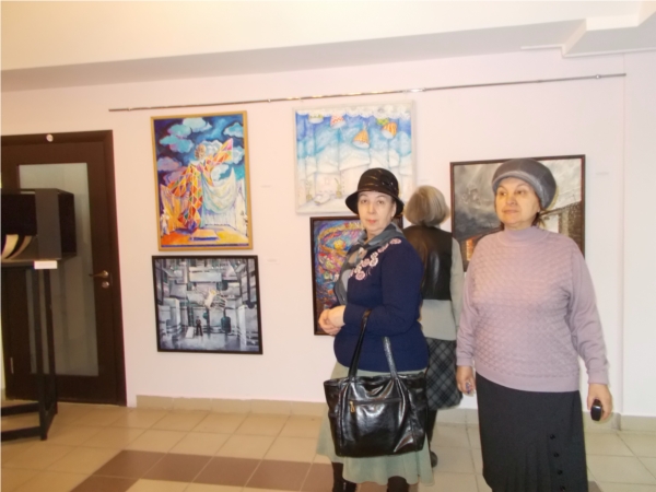 В рамках Года культуры активисты ТОС «Центральный-1» посетили выставку «Сергей Скоморохов. Сценография»
