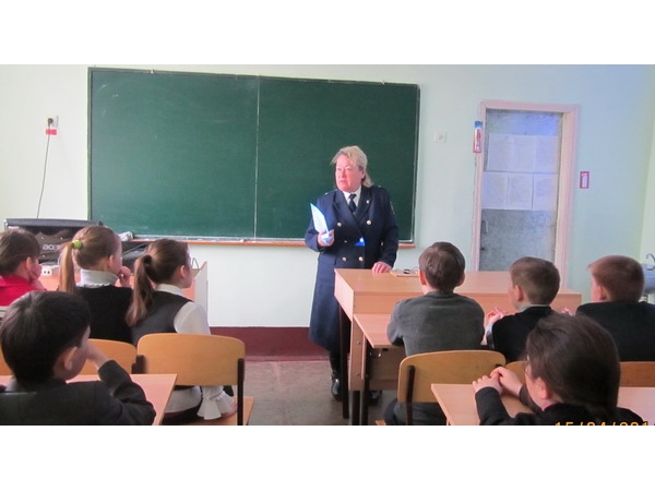 Урок безопасности в Булдеевской общеобразовательной школе