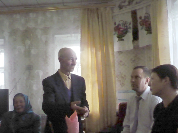 Председатель Cовета ветеранов Чагасьского поселения отметил 80-летний юбилей