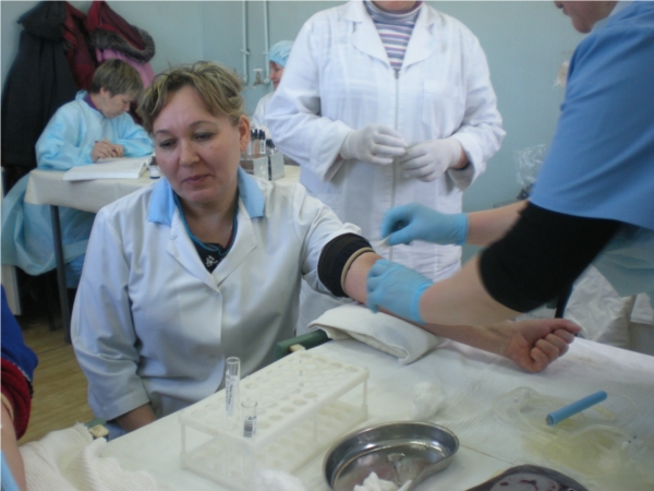 В Большеяльчикском офисе врача общей практики состоялся день донора