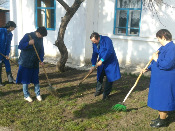 Субботник в Красночетайском районе