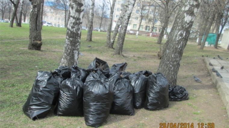 В Ленинском районе продолжаются экологические мероприятия