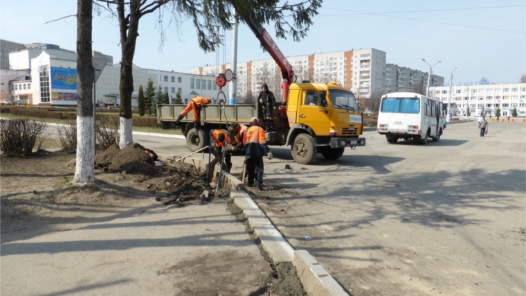 Продолжается реконструкция автодороги по улице Винокурова в Новочебоксарске