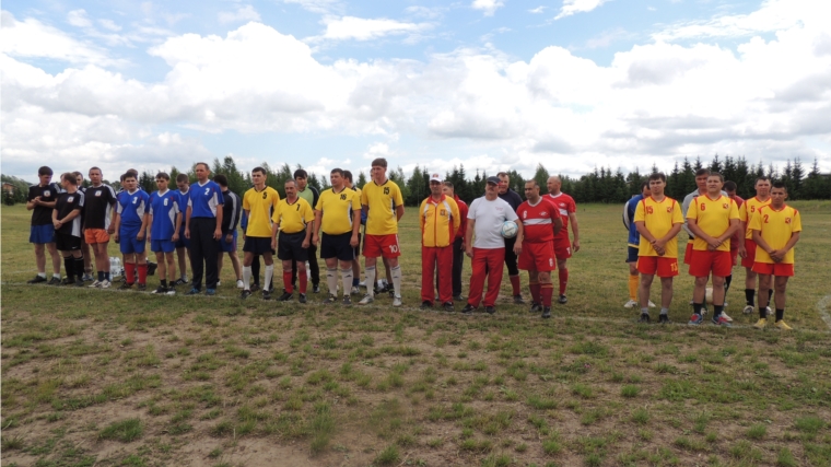 Праздник футбола на красночетайской земле