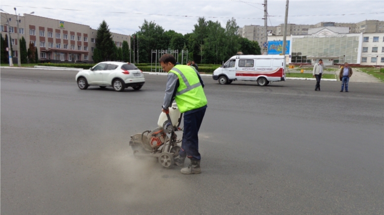 Выезд Дорожной лаборатории на дорожные объекты Новочебоксарска