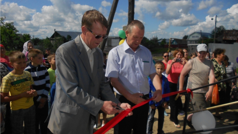 В День Республики в деревне Шумерля открылся новый магазин
