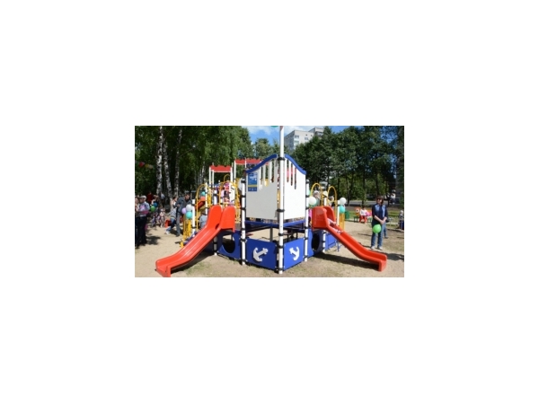 300-й детский городок вырос в городе Чебоксары (ИА "REX Глобус")