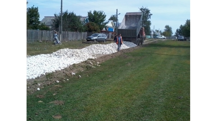 Ремонт дороги в д.Ситмиши Кульгешского сельского поселения