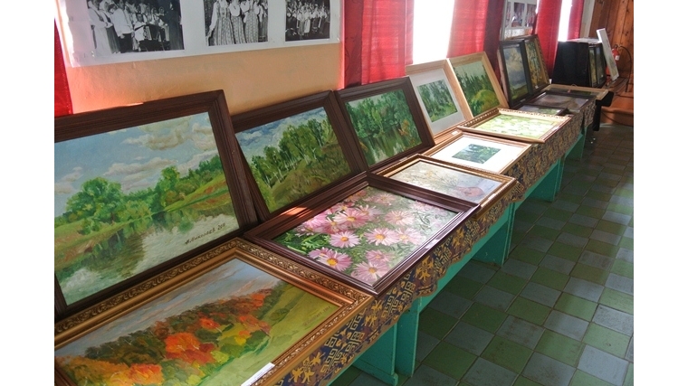К празднику «День деревни»: персональная выставка картин