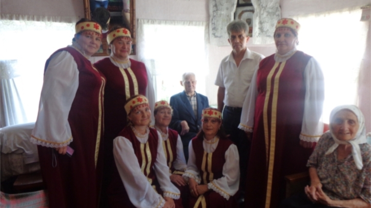 90-летний юбилей отметил ветеран Великой Отечественной войны Петр Степанович Гулящев, житель поселка Дубовка