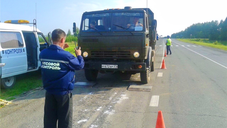 Весовой контроль Чувашупрдор: с начала года проверено более 3100 тяжеловесных транспортных средств