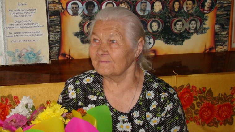 90-летие отметила шумерлинка Ильина Дария Ивановна