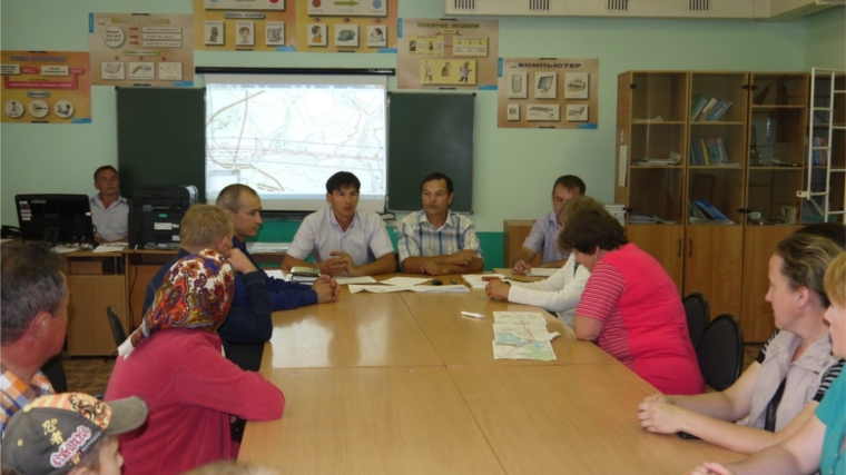 В Ядринском районе прошли публичные слушания по внесению изменений в генплан поселений в связи со строительством высокоскоростной магистрали ВСМ-2