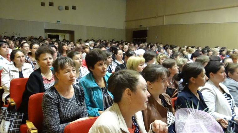 В Комсомольском районе состоялась августовская конференция работников образования