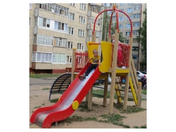 Ко Дню города Чебоксары: игровых площадок для маленьких горожан становится больше (ИА "Мангазея")