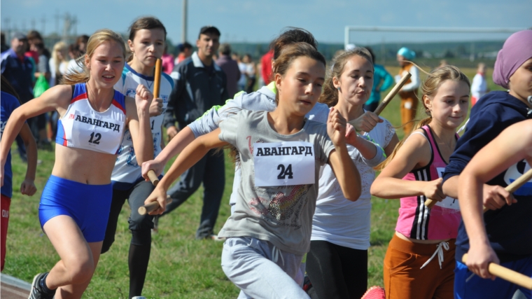 В Батыревском районе проведена традиционная легкоатлетическая эстафета