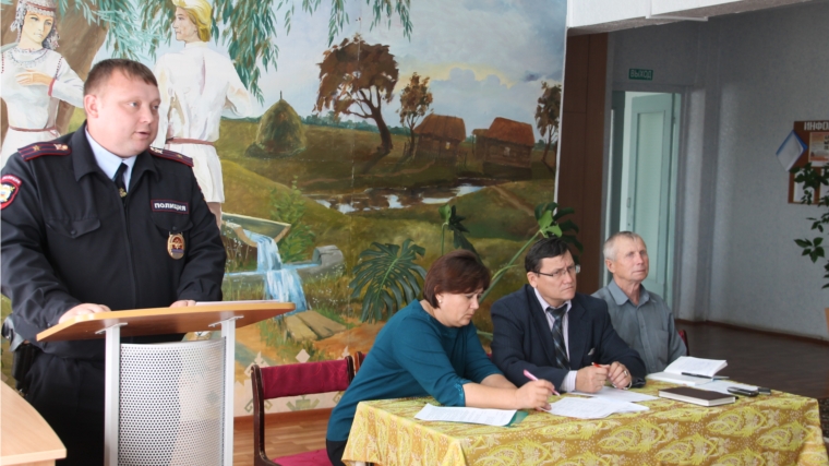 В Шумерлинском районе состоялась выездная межведомственная комиссия по профилактике правонарушений