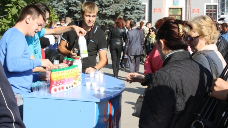 В Чебоксарах проходит «Фестиваль молока – 2014»