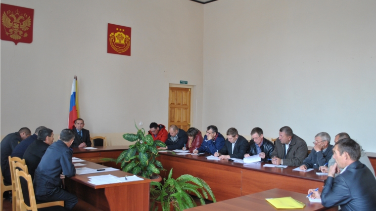 Заседание комиссии по безопасности дорожного движения в Шемуршинском районе
