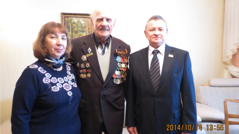 Участник парада Победы 1945 года Юрий Боровков отметил 90-летний юбилей