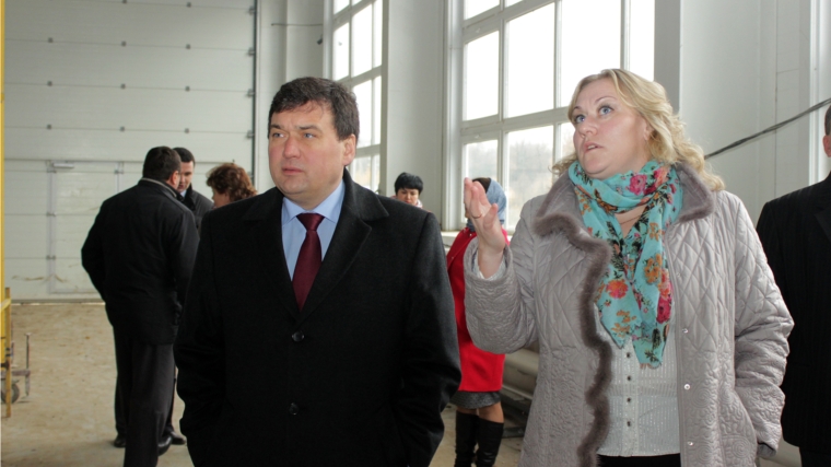Председатель Кабинета Министров Чувашии Иван Моторин посетил ООО «Аурат-СВ» в Канаше