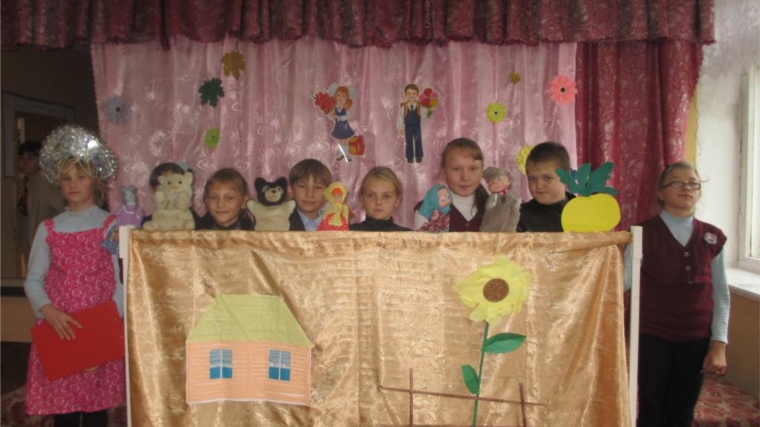Кукольный театр в сельской школе