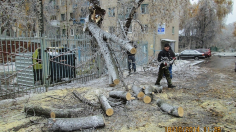 Ленинский район: объявляется проведение массовых субботников для учреждений и организаций всех форм собственности по ликвидации последствий ледяного дождя